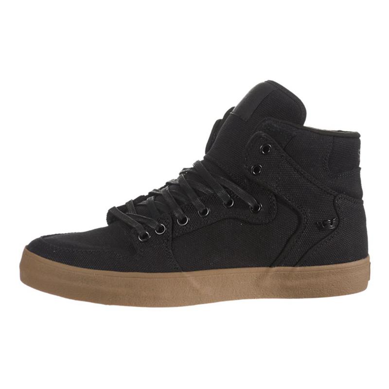 Zapatillas Altas Supra Argentina Mujer - VAIDER Negras (SRMLU-8107)